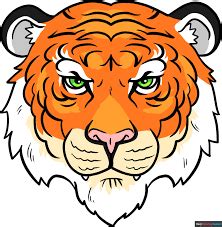 International Tiger Day: Check Pictures for Kids Drawing and Colouring ...