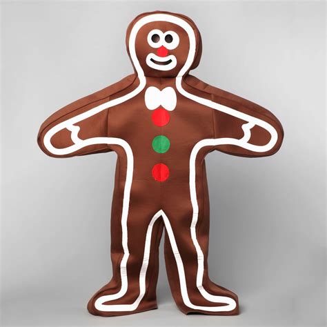 Gingerbread Man Costume | The Green Head