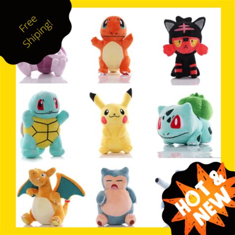 New Pokemon Pikachu Bulbasaur Charmander Squirtle India | Ubuy