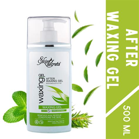 After Waxing Gel with Tea Tree Oil & Lavender Oil – Skin Secrets India