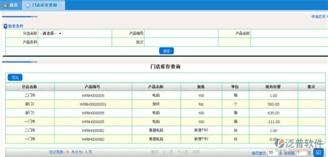 门店库存统计分析查询_ERP系统_建米软件