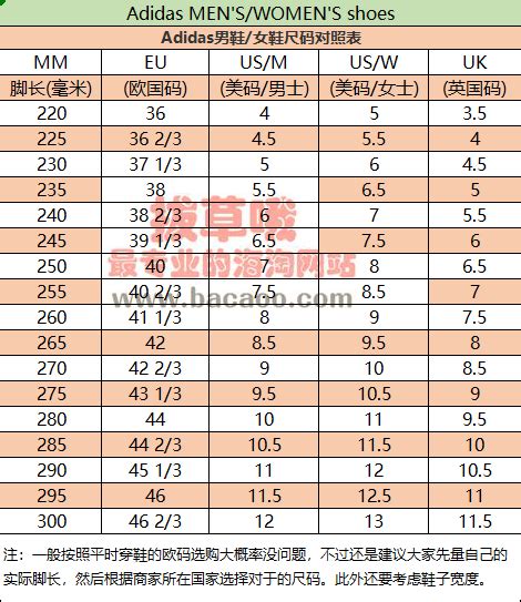 鞋子尺码对照表中国_尺码表鞋子 - 随意云