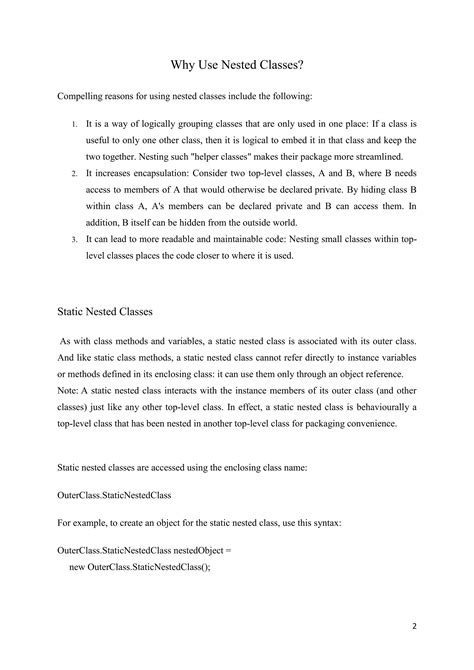 Image result for Nested Methods in Java