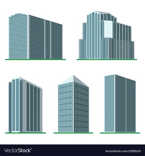 Modern High-Rise Building Vector 的图像结果