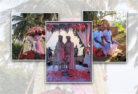 Makeup artist Daniel Bauer gets married to his boyfriend in Goa; shares ...