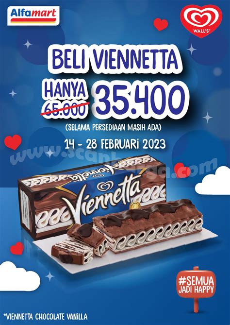 Promo ALFAMART – Harga VIENNETTA Ice Cream Wall's Hanya Rp. 35.400 ...