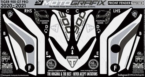 Motografix Triumph Tiger 900 GT Pro 20-21 Fender – LazyAssBikers