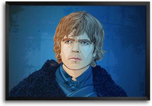 RangeeleInkers Tyrion GOT Artwork Laminated Frame Poster Paper Print ...