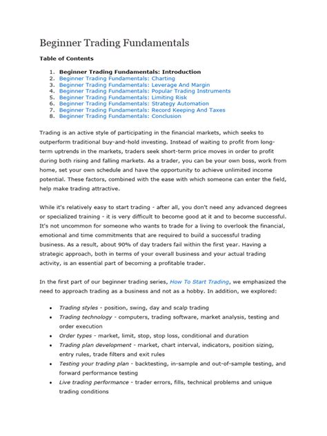 Image result for Basic Trading Lessons