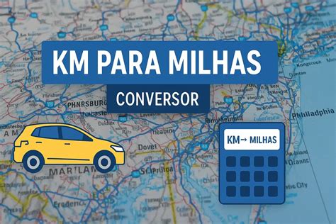 Conversor KM para Milhas Rápido e Preciso