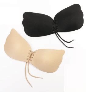 ASTOUND Sticky Strapless Self Adhesive Backless Bras Silicone, Nylon ...
