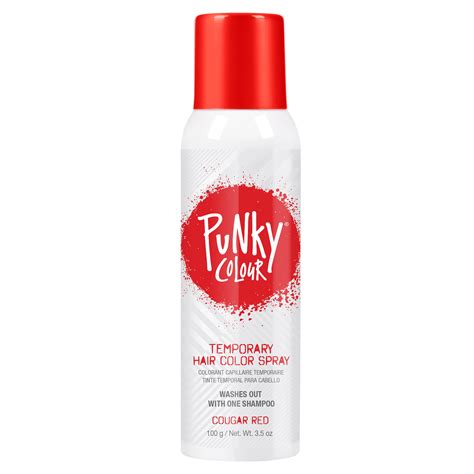 Buy Punky Colour Temporary Hair Color Spray, Cougar Red, 3.5 oz Online ...