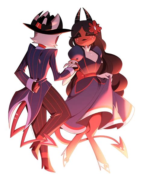 Crimson Knolastname :: Moxxie's Mother :: Helluva Boss :: VivzieVerse :: Onyx Superbia ...