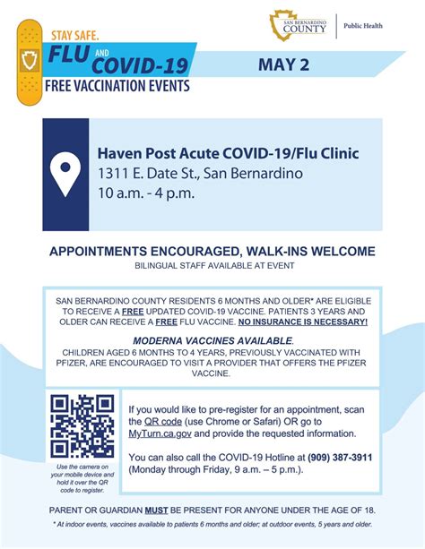 Haven Post Acute is hosting a community Covid-19/Flu Clinic in ...