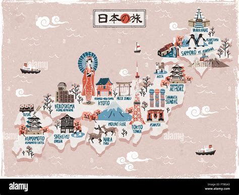 Map of japan tourism 60 photos - Morilly.com