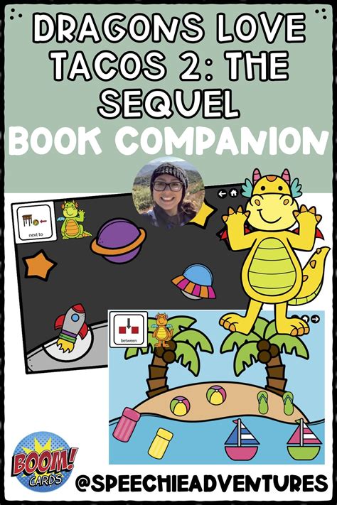 Dragons Love Tacos 2 The Sequel Book Companion Boom Cards™ | Book ...