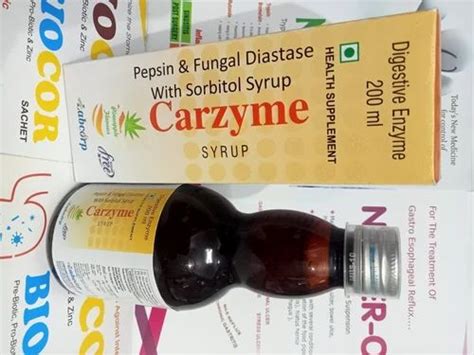 Ayurvedic Syrup - Pepsin & Fungal Diastase with Sorbitol Syrup ...