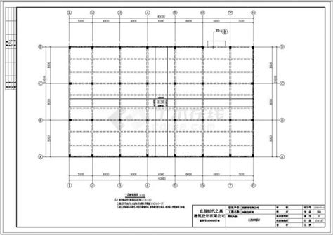 厂房设计_广西南宁18米跨度钢结构工程厂房CAD施工图_工业建筑_土木在线