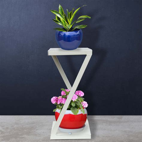 Ambar Planter Stand-Ivory – TrustBasket