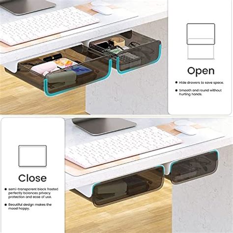 Galagee 2 Pack Self-adhesive Under Desk Drawer Slide Out, India | Ubuy