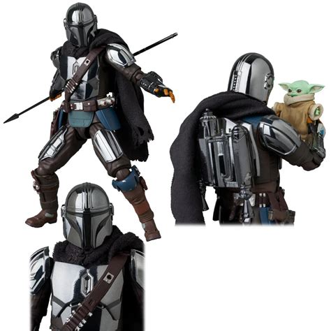 MAFEX The Mandalorian Chrome Version Action Figure