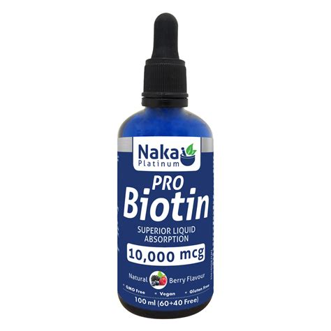 Optimum Health | Naka - Pro Biotin 10,000 mcg - Berry