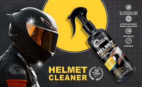 Antson Helmet Cleaner Spray 250 ML, Helmet Interior Cleaner, Anti ...