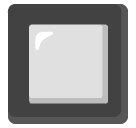 🔲 Black square button emoji copy paste png download