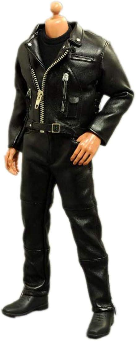 HiPlay Handmade Imitation Leather Biker Costume for 12 inch India | Ubuy