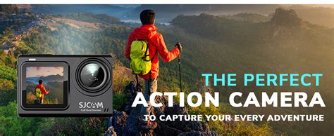 SJCAM SJ8 Dual Screen 16MP 4K30fps Sports Action Camera with Mic | 2.33 ...
