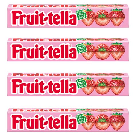 Fruitella Strawberry, 4 X 36 Gram : Amazon.in: Grocery & Gourmet Foods