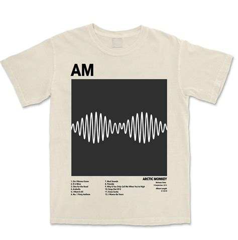 Am - Arctic Monkeys | Retro Album Tee | Arctic monkeys, Arctic monkeys ...