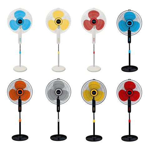 High Speed 3-Leaf Pedestal Fan, 16" 55-Watts -JAZZ PRO – blueberry's
