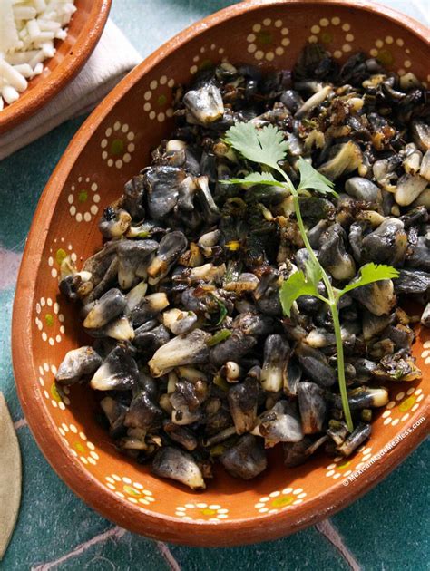 What Is Huitlacoche And Quesadillas De Huitlacoche Recipe | Mexican ...