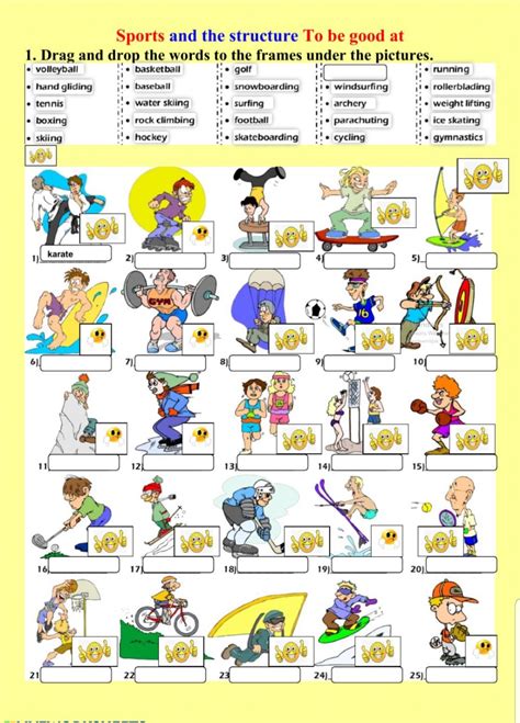 Sports. Sort Worksheet 的图像结果