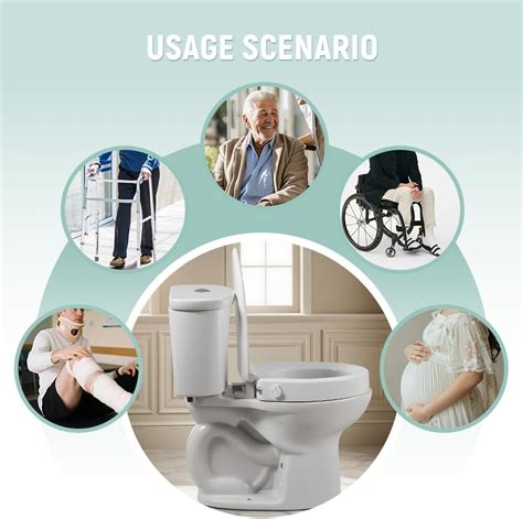 TOIRP Bidet Toilet Seat Elongated, Raised Toilet Seat with India | Ubuy