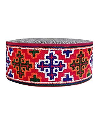 Buy Vastraa Fusion Unisex Woolen Kullu Cap (Pack of 1) (TS0331D_Broad ...