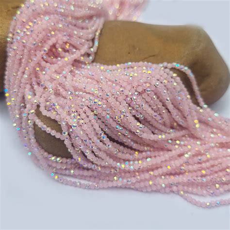 Per LINE/STRING PACK' 2 MM MINI DUAL SHADE HYDRO BEADS' 14-15 INCHES L ...