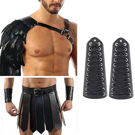 Retro Vintage Punk & Gothic Medieval Armor Outfits Viking Celtic Knight ...
