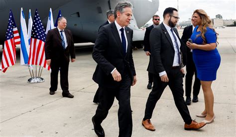 Gaza war: Blinken in Israel as diplomatic efforts ramp up to halt Rafah ...