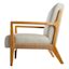 Found & Fable Miya Accent Chair, Beige | At Home