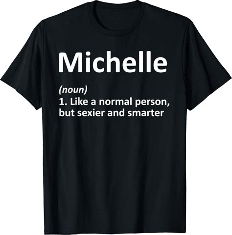 Custom Mom Wife Name Meaning Girl Christmas Women MICHELLE Definition ...