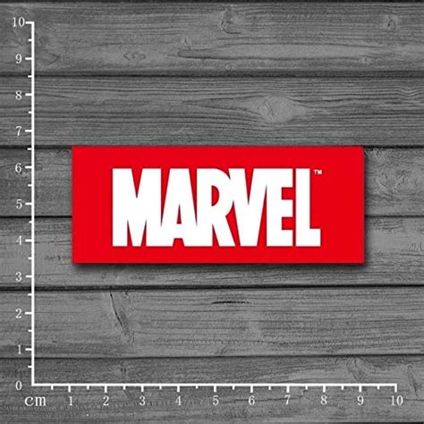 GADGETS WRAP Marvel Comics Company Logo Graffiti Stationery Vinyl ...