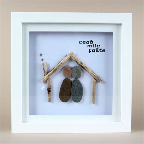 Pebble Art Cead Mile Failte | Little Rock of Ireland