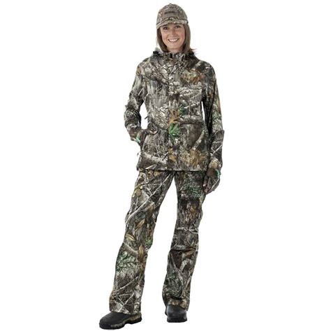 DSG Outerwear Women's Realtree Edge Nova Hunting Rain Jacket ...