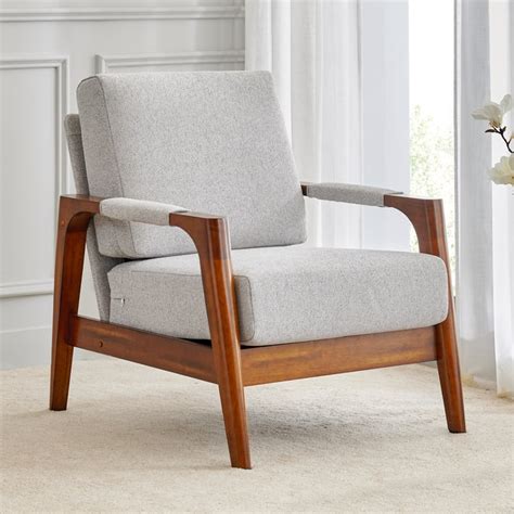 Buy Mayfair Fabric 1-Seater Sofa - Grey from Home Centre at just INR ...