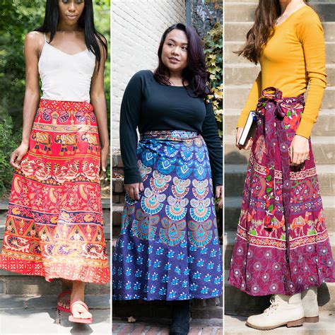 Recycle Indian Sari Skirt Indian Sari Skirt Wrap Around Skirt - Etsy ...