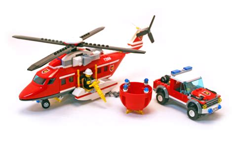 ᐅ Used/PO Set ⇒ Lego 7206 City Fire Helicopter (7206) 100% Complete ...