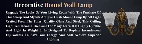 Prop It Up E27 Portuguese Style Round Wall Lamp with 2 Lamp Shades ...