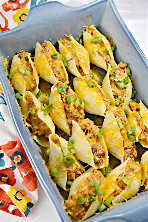 Taco Stuffed Shells - Sweet Pea's Kitchen